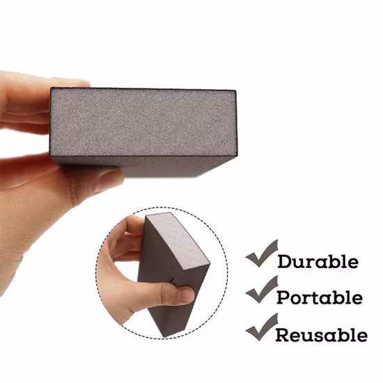 Abrasive Sponge Foot Sanding Block Emery Foam Aluminium Oxide Pumice Hand Sponge Sanding Block