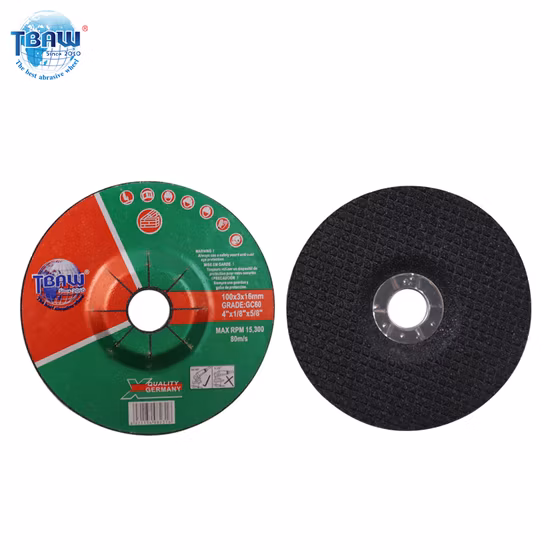 China Manufacturer Metal /Inox/Stone Resin Bonded Abrasive Grinding Cutting Wheel